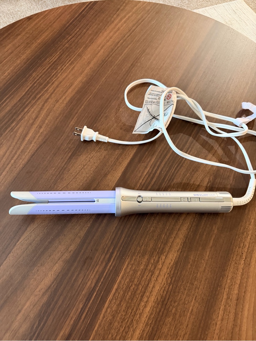 Sheglam one touch air flow styler pro curling iron 1.25
